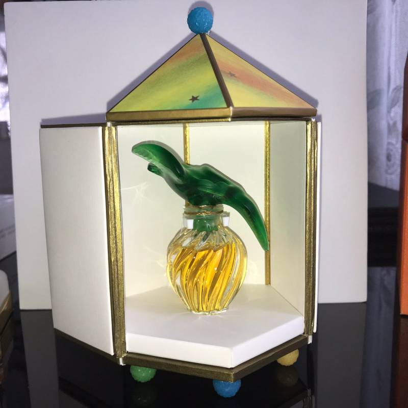 Sammlerparfüm - L Air Du Temps | 1948 Lalique Flakon Reines Parfum 15 Ml Limited Edition Rarität, Vintage Mit Schachtel von Etsy - miniperfumes