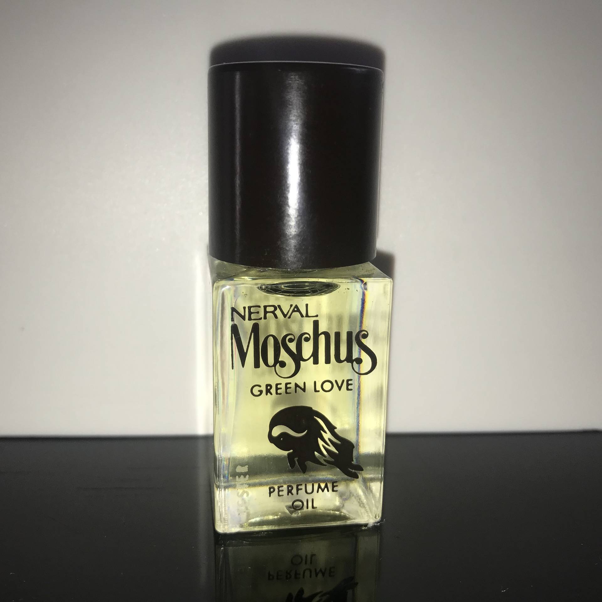 Sammler Flakon Moschus - Green Love Parfümöl 9, 5 Ml Siehe Foto Rarität, Vintage von Etsy - miniperfumes