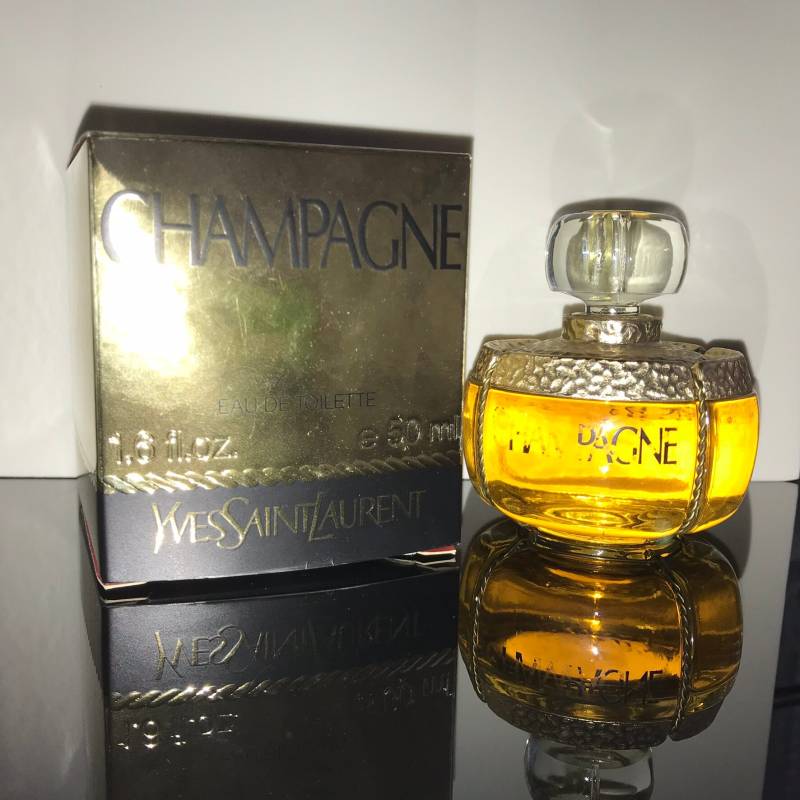 Sammler Flasche - Champagner Edt 50 Ml Mit Box Vintage Rarität von Etsy - miniperfumes