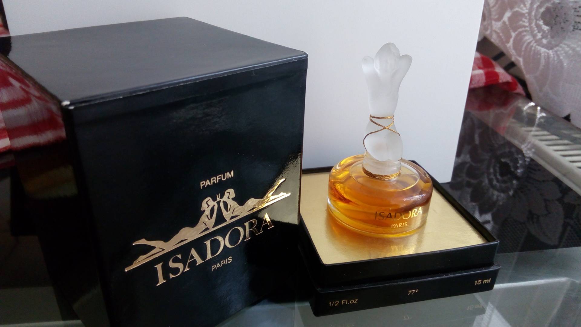 Sammler Flasche Isadora /1910/ - Reines Parfüm Vintage Selten von Etsy - miniperfumes