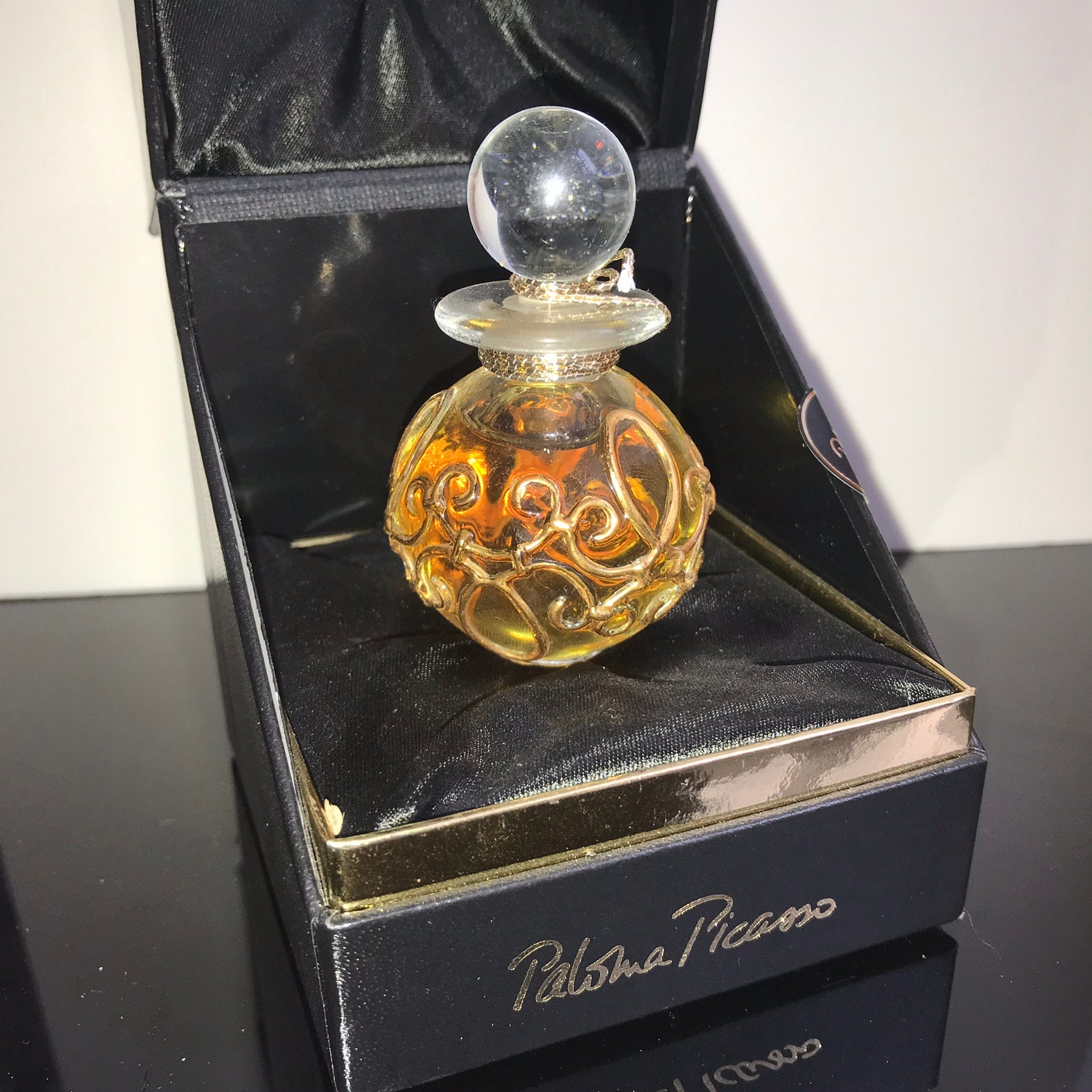 Sammler Flasche Paloma Picasso Elixier Des Parfüms | 19847 Ml Rarität Vintage Nur 7.000 Stück Produziert Wurden Limitierte Auflage No 1302/7000 von Etsy - miniperfumes