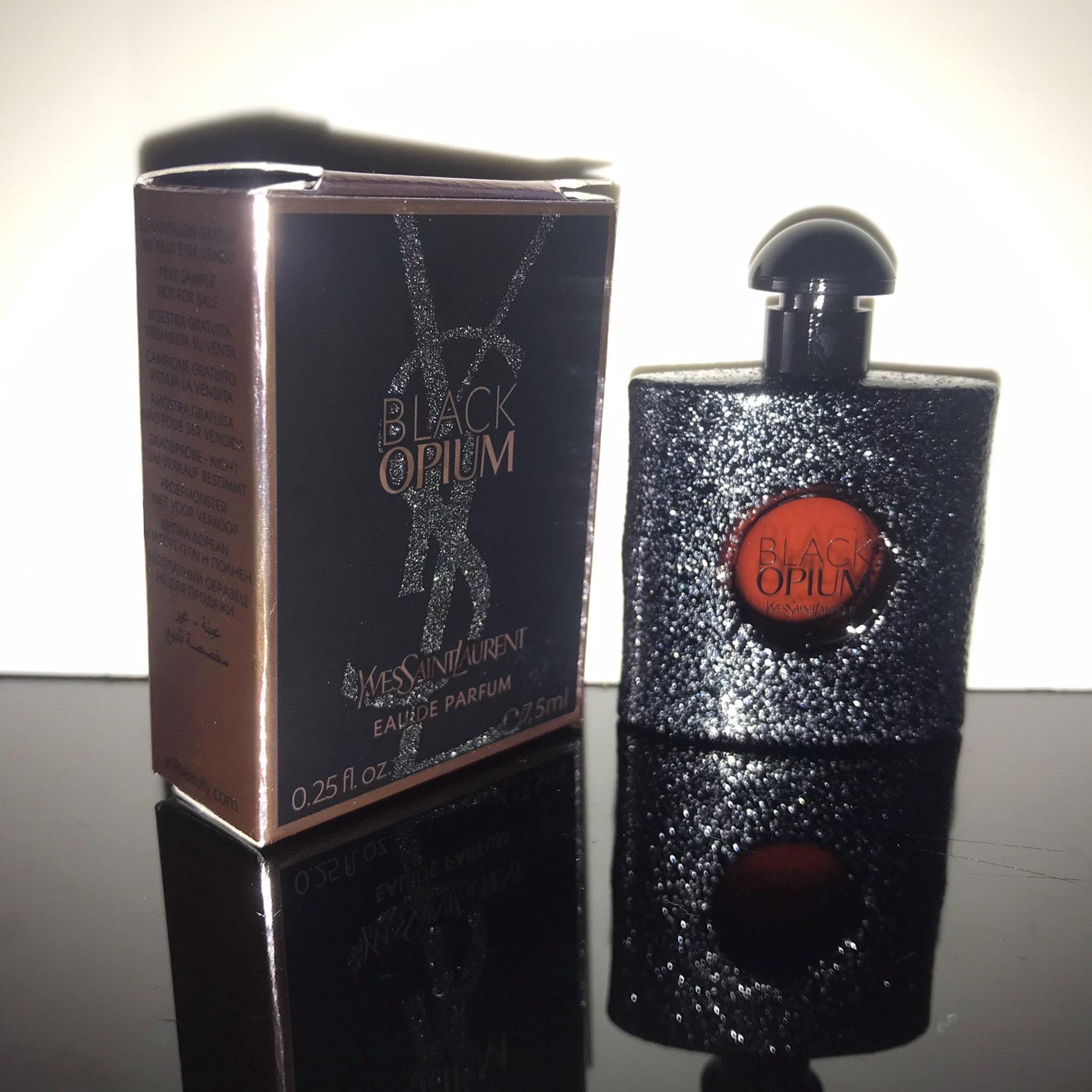 Sammlerparfüm Opium Black Eau De Parfum 7, 5 Ml Jahr 2004 Vintage, Rarität, Neu, Gefüllt, Unbenutzt von Etsy - miniperfumes