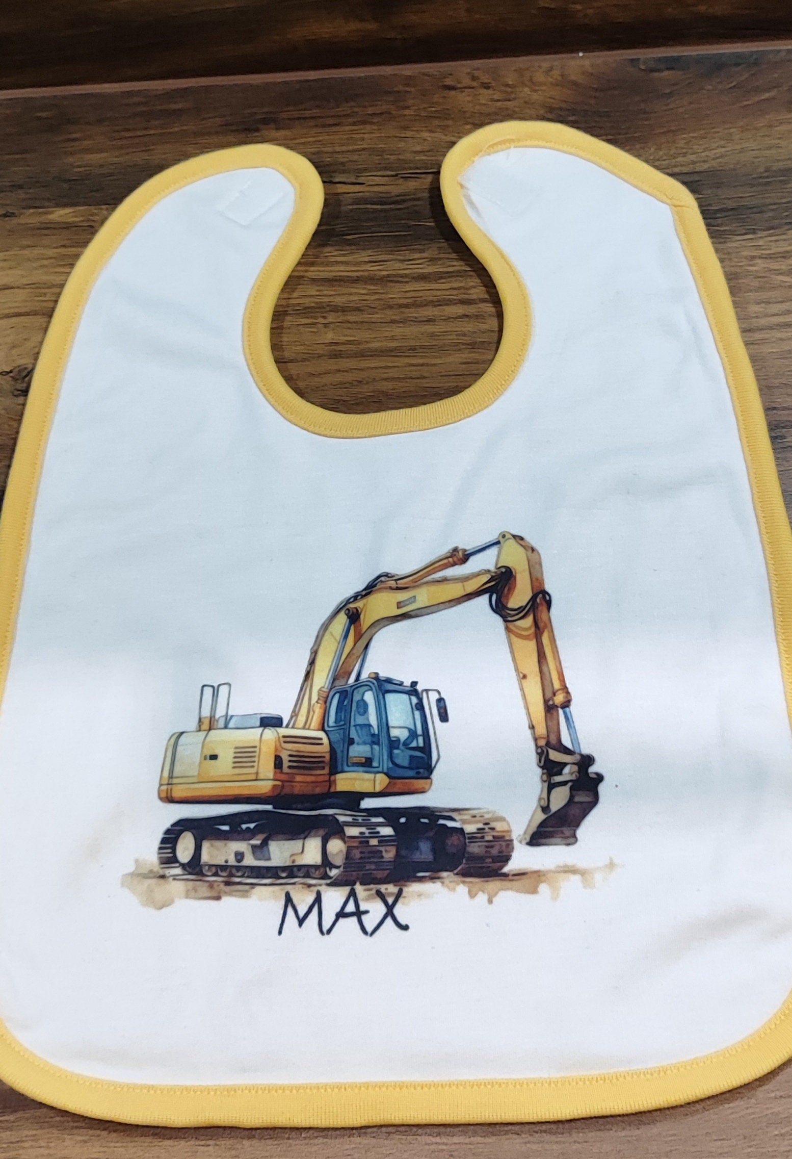 Lätzchen, Baby, Kinder, Bagger, Mit Namen, Geschenk, Geburt Lätzchen, Baby, Kinder, Bagger, Mit Namen, Geschenk, Geburt von Etsy - momentevollliebe