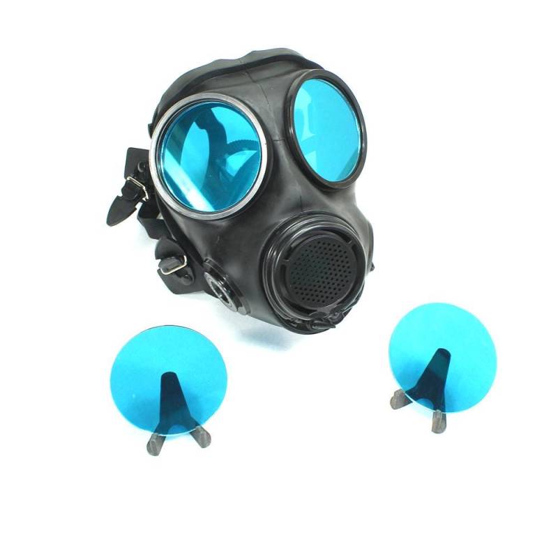 Ersatzgläser Für Gasmaske Fmj08/Mf22 Blau Spiegelfolie Linsen Gas von Etsy - mteilestore