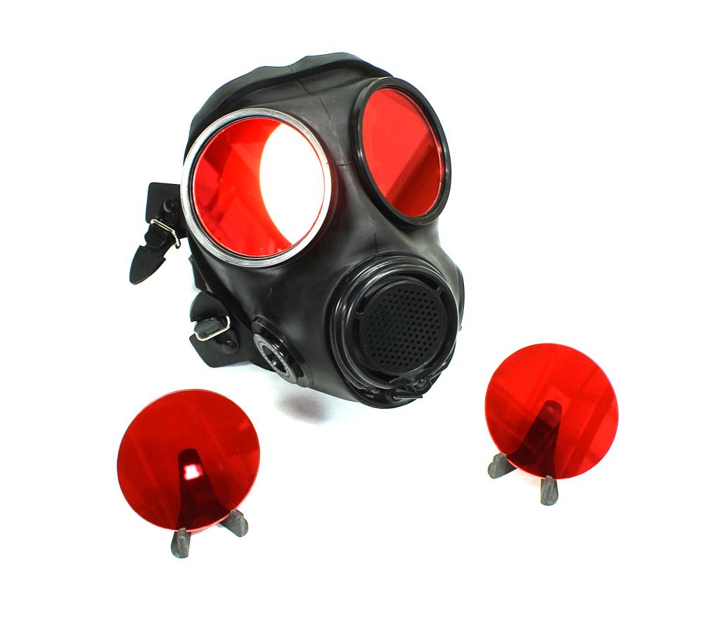 Ersatzgläser Für Gasmaske Fmj08/Mf22 Rot Linsen Gasmask von Etsy - mteilestore