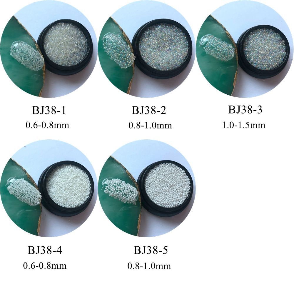 1Jar Nail Art Mini Perlen in Jar Transparent Ab Und Weiße Bj38-1-5 1Jar Nail Art Mini Perlen in Jar Transparent Ab Und Weiße Bj38-1-5 von Etsy - nailartfairy