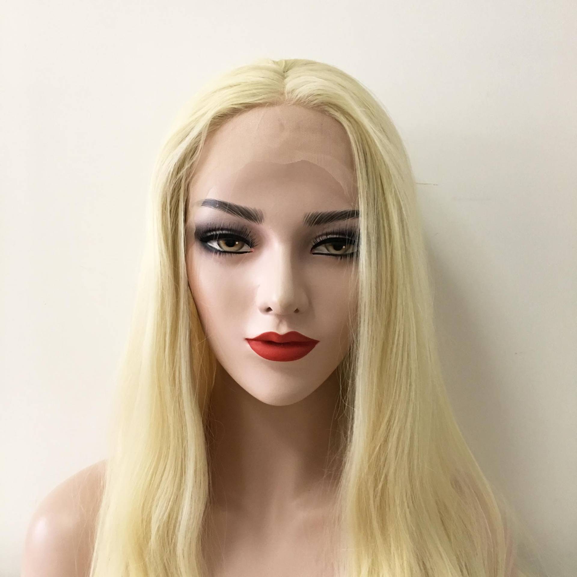 Frauen Spitze Vorne Licht Blonde Mittelteil Lange Gerade Haar Perücke 24 Zoll Frauen Spitze Vorne Licht Blonde Mittelteil Lange Gerade Haar Perücke 24 Zoll von Etsy - nevermindyrhead