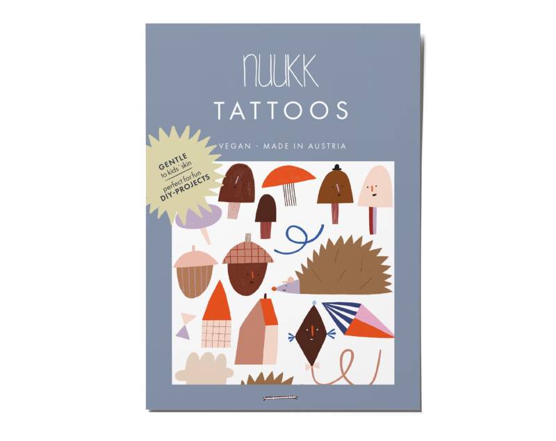 Vegan Tattoos - Herbstspass von Etsy - nuukk