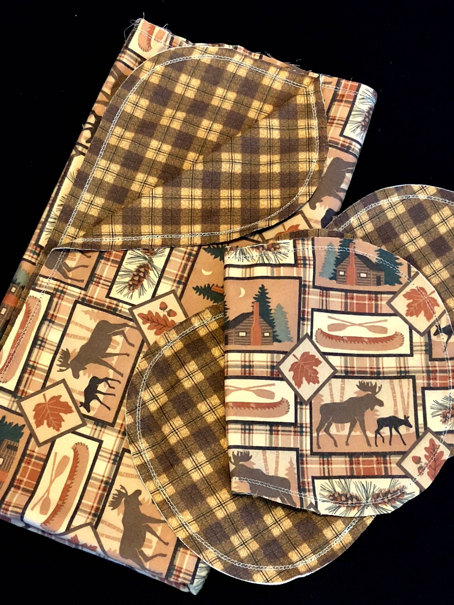 Moose Empfang Babydecke & 2 Spucktücher, Woodland, Karierte Hütte, Silhouette, Waldbäume, Ahornblatt, Beige Beige, Gehäkelter Flanell Moose Empfang Babydecke & 2 Spucktücher, Woodland, Karierte Hütte, Silhouette, Waldbäume, Ahornblatt, Beige Beige, Gehäkelter Flanell von Etsy - ohSEWcuddly