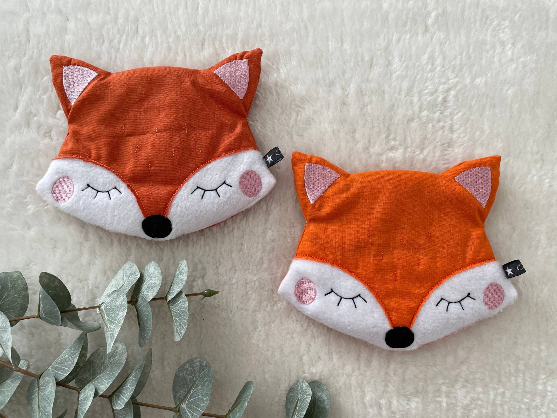 Körnerkissen Dinkelkissen Fuchs, Wärmekissen Mit Name, Name von Etsy - olchenOHL