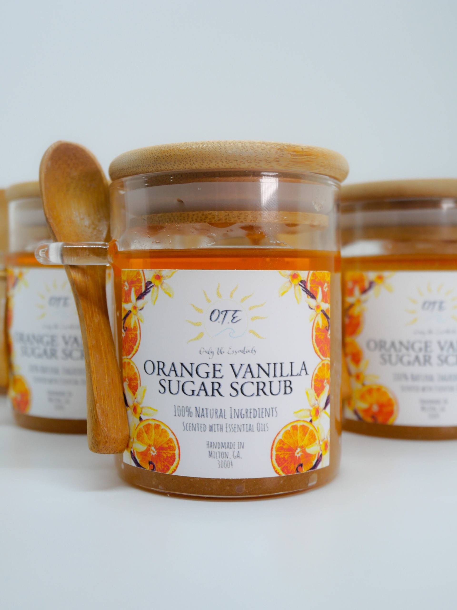 Orange Vanille Zucker Körperpeeling - Peeling & Natürlich von Etsy - onlytheessentialsllc