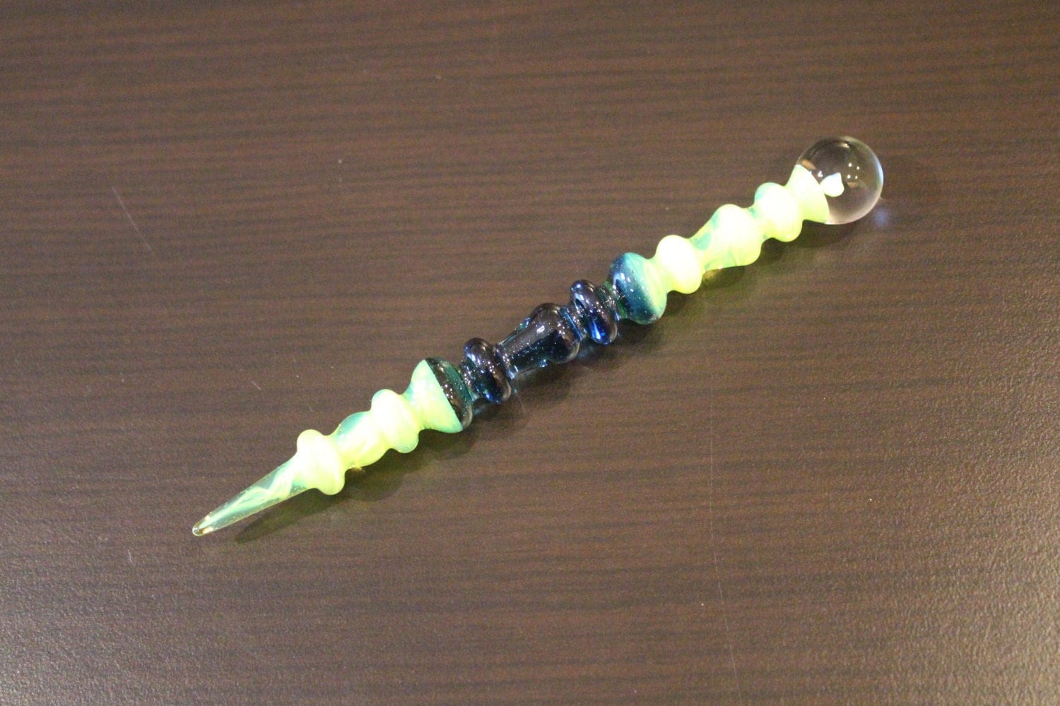 Opal - Slyme & Blue Stardust Kunst Glas Parfüm Dauber Opal - Slyme & Blue Stardust Kunst Glas Parfüm Dauber von Etsy - organicglassworks