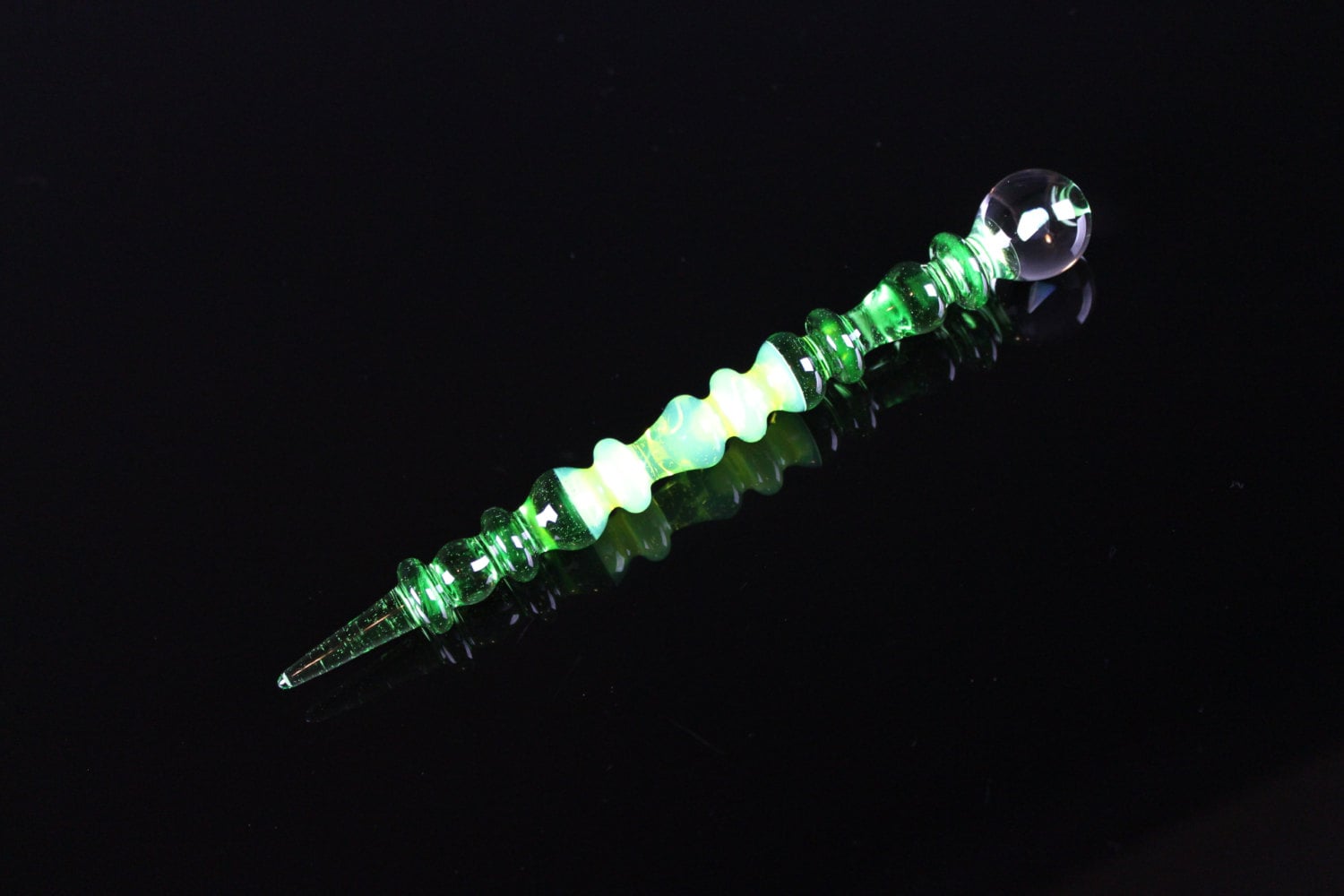 Opal - Slyme & Kryptonite Art Glas Parfüm Dauber Opal - Slyme & Kryptonite Art Glas Parfüm Dauber von Etsy - organicglassworks