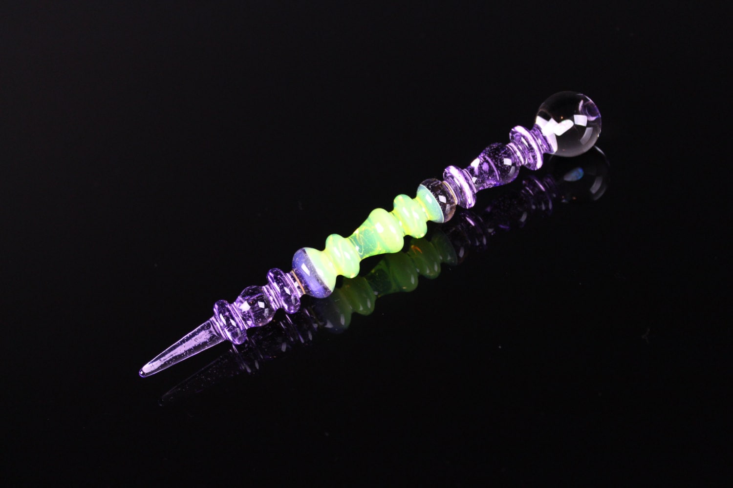 Opal Slyme & Purple Rain Kunstglas Parfüm Dauber Opal Slyme & Purple Rain Kunstglas Parfüm Dauber von Etsy - organicglassworks