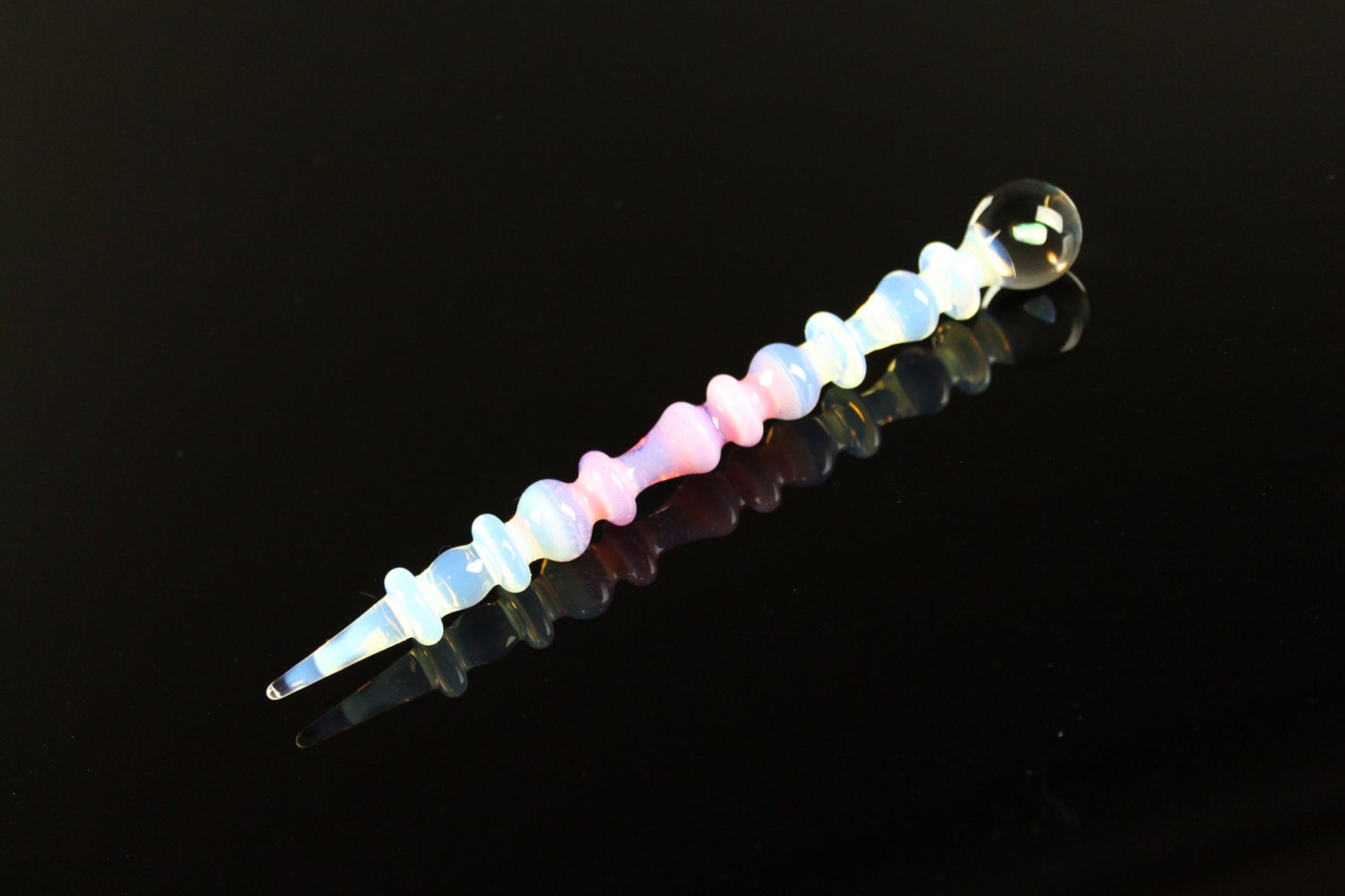 Opalglas & Pink Slyme Mit Einem Opal Kunst Glas Parfüm Dauber Opalglas & Pink Slyme Mit Einem Opal Kunst Glas Parfüm Dauber von Etsy - organicglassworks