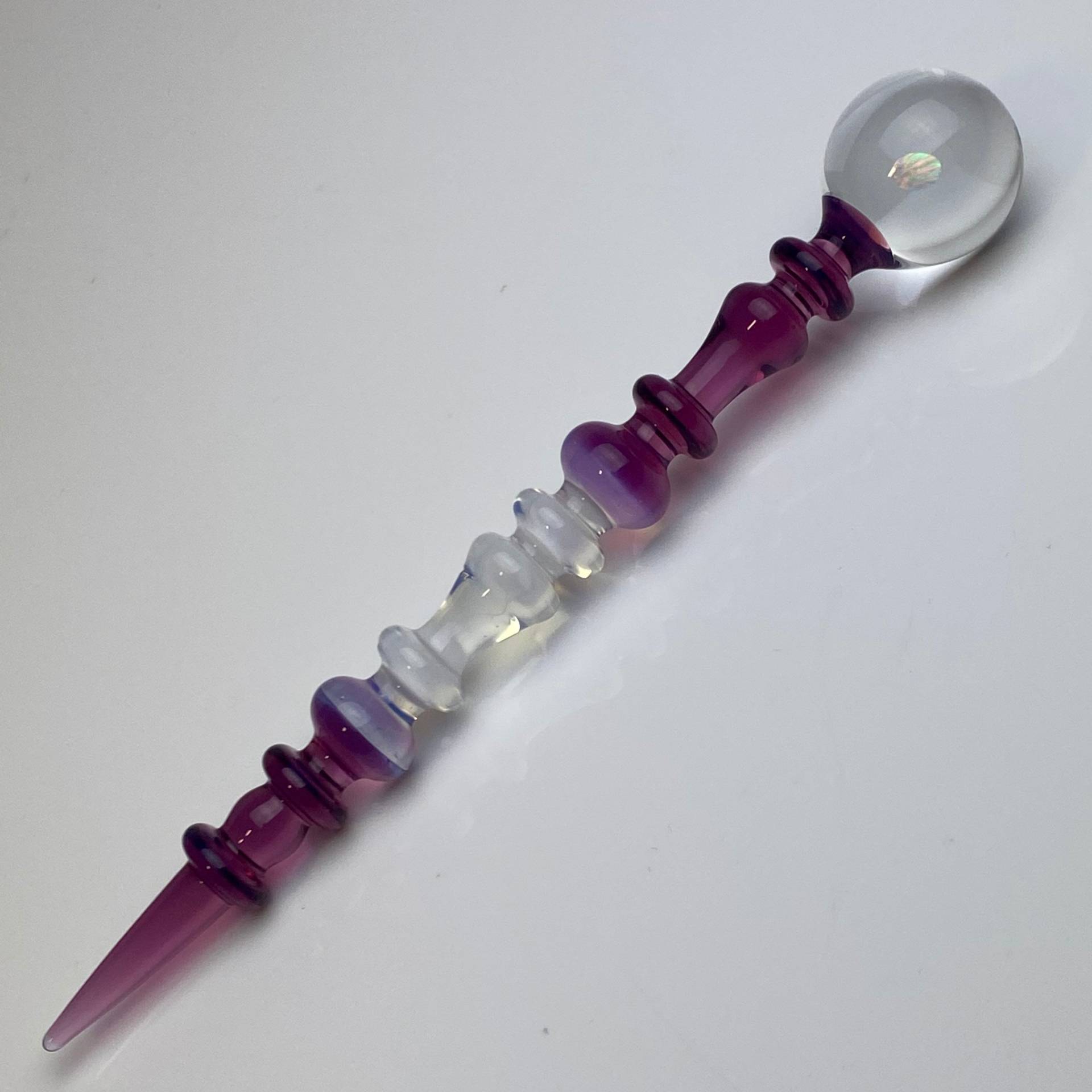 Royal Jelly & Opalene Purple Mit Einem Opal Art Glas Parfum Dauber von Etsy - organicglassworks