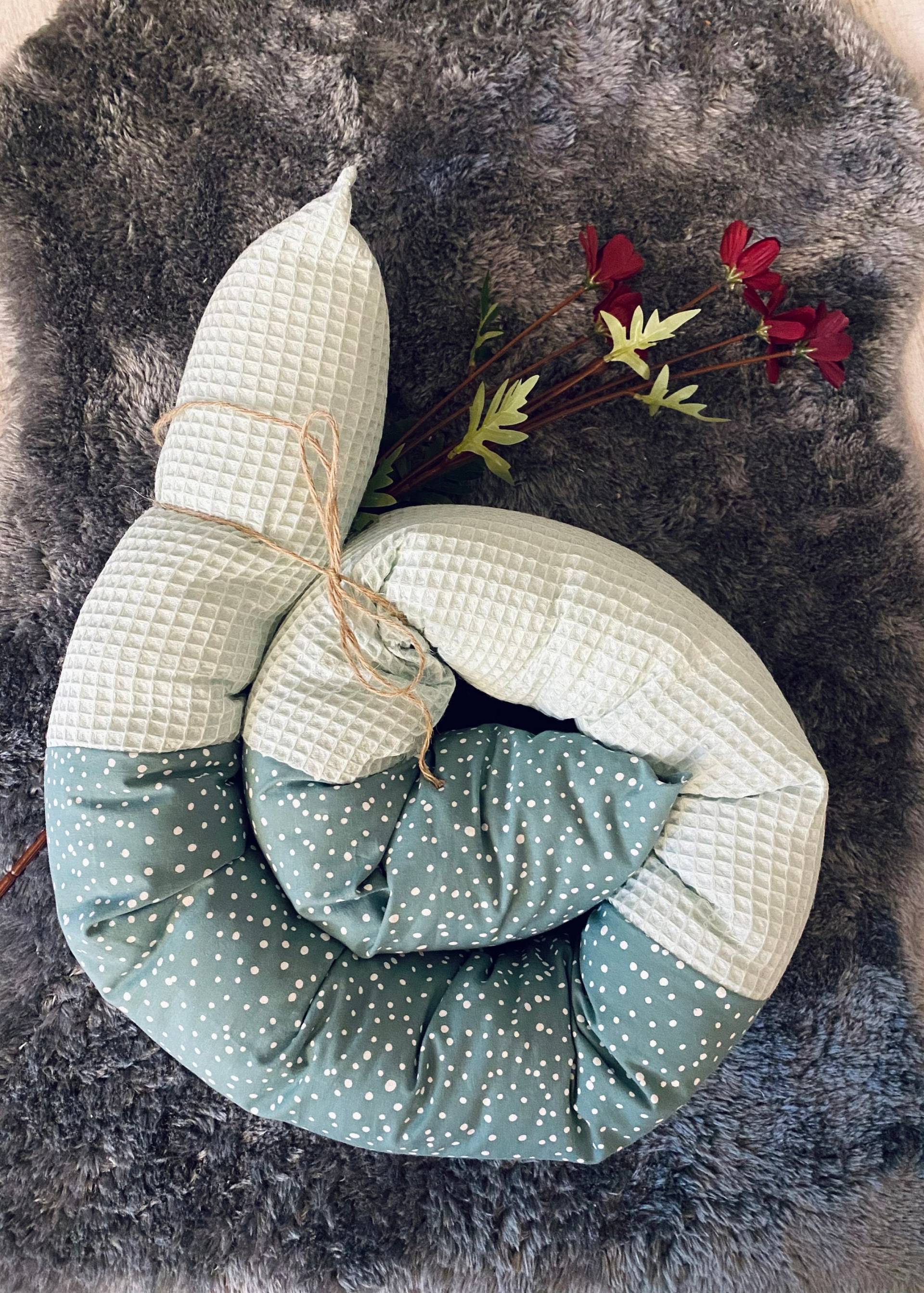 Wickeltisch Rolle | Schlange Wickeltischumrandung Schutzrolle Patchwork Türkis Gepunktet & Mintgrüner Waffelstoff Wickeltisch Rolle | Schlange Wickeltischumrandung Schutzrolle Patchwork Türkis Gepunktet & Mintgrüner Waffelstoff von Etsy - pagaennaART