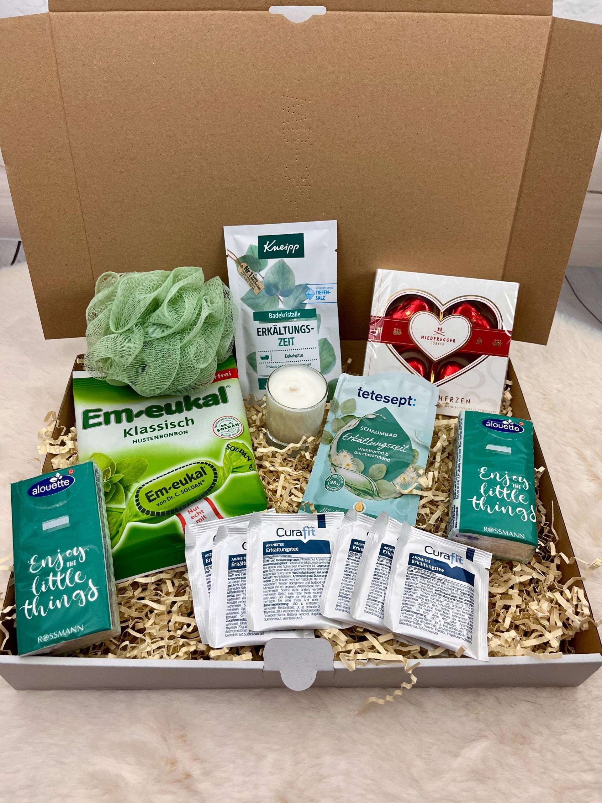 Erkältungsbox, Geschenkbox, Beste Freundin Box, Wellnessbox, Auf Wunsch Personalisierbar Z.b. Als Aufmunterung von Etsy - panimoden