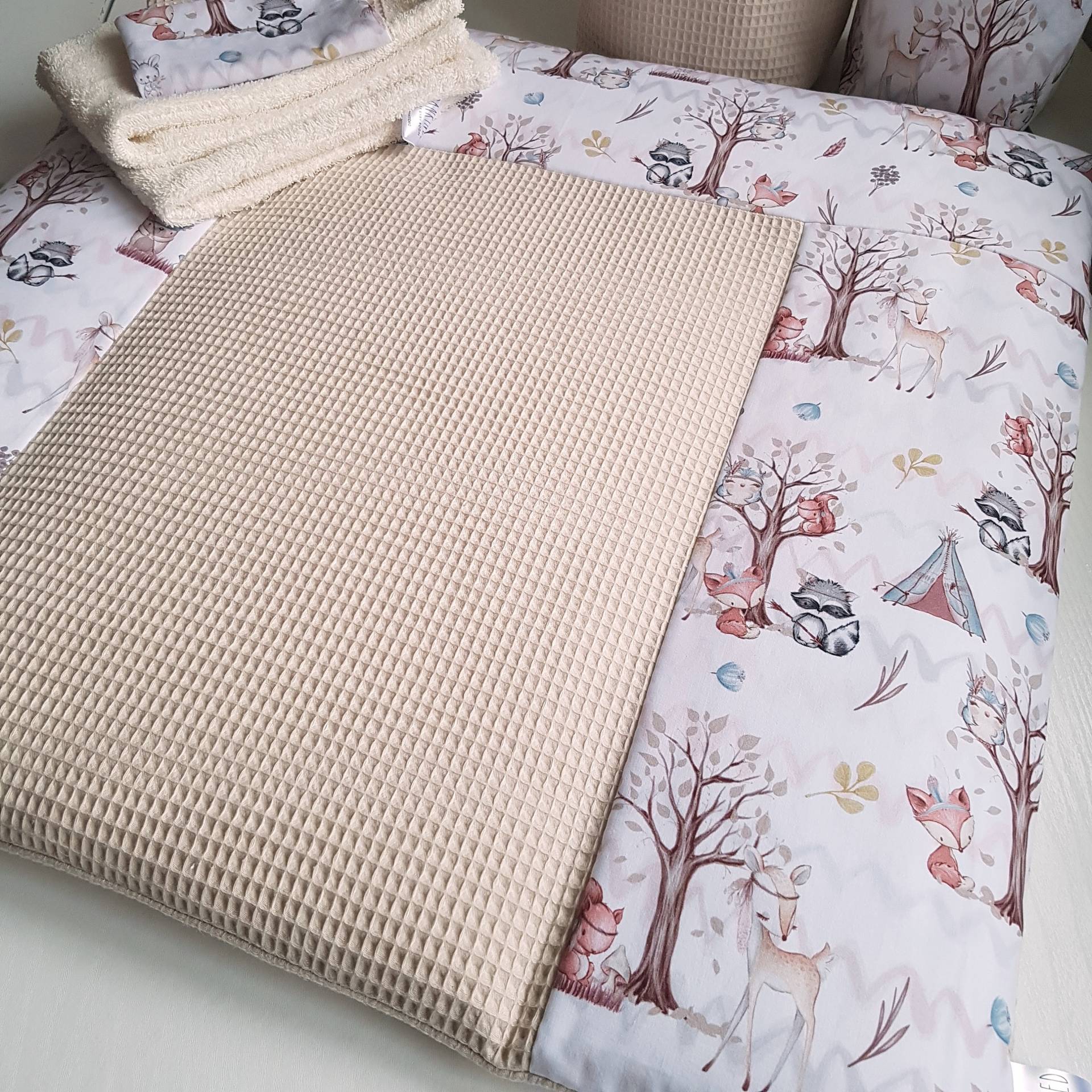 Wickelauflage Wasserabweisend Inlett Bezug Wickelunterlage Waffelpique Frottee von Etsy - pankinbed