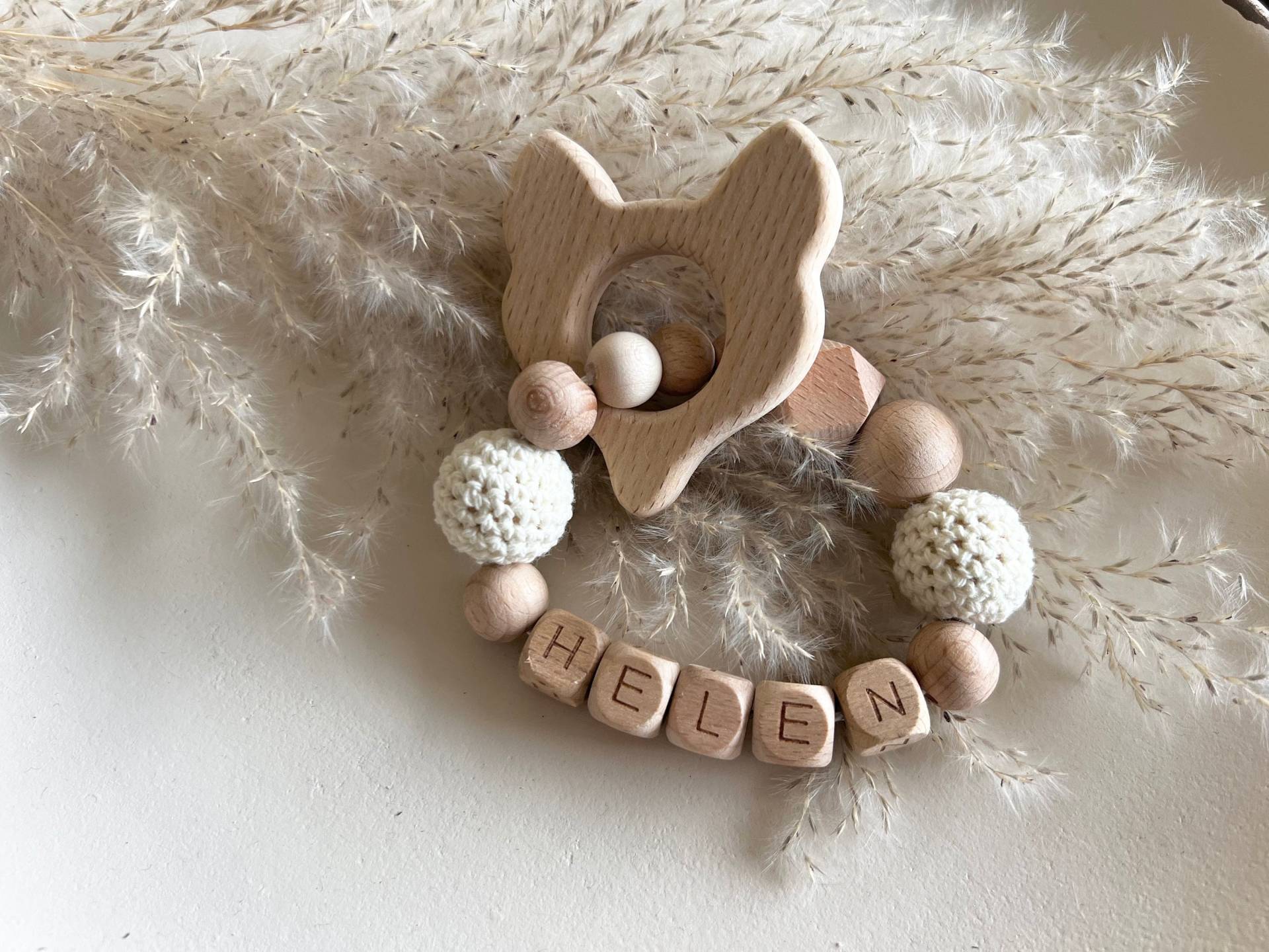 Greifling Personalisiert Mit Name | Handgemacht von Etsy - prettylittleJeMa