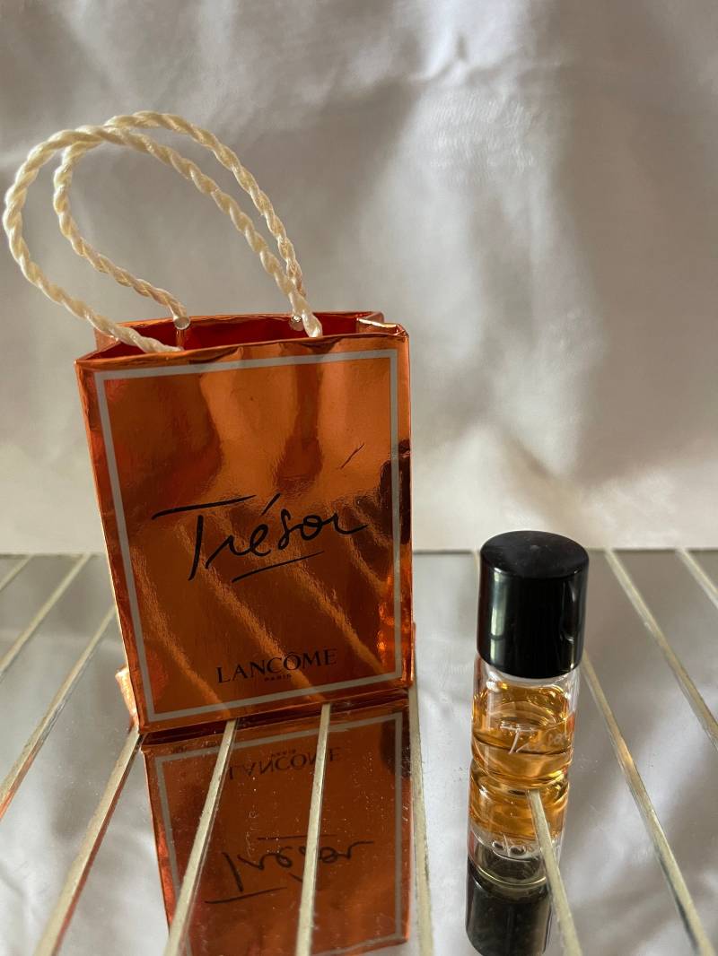 Vintage Probeflasche Tre'sor Parfum Von Laccome Paris Mit Lancôme Geschenkbeutel von Etsy - sallys4025