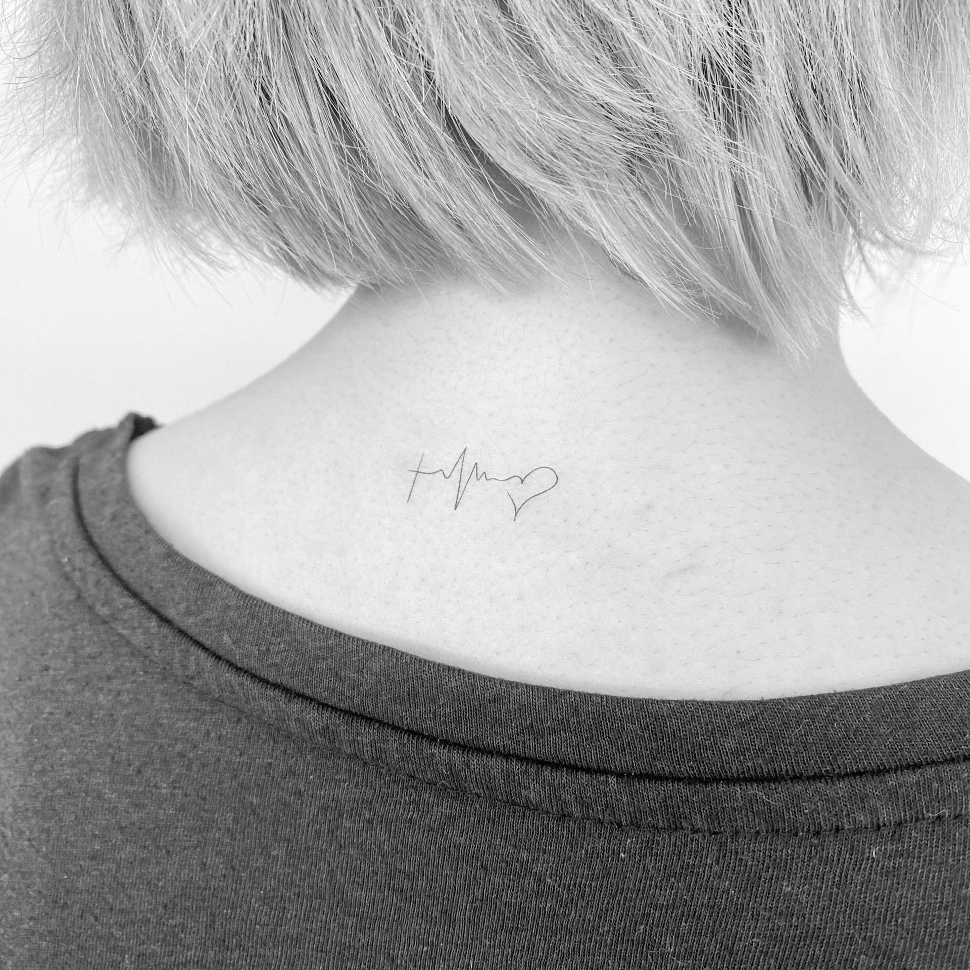 Fine Line Glaube Hoffnung Liebe Temporäres Tattoo | 3Er Set von Etsy - smalltattoos