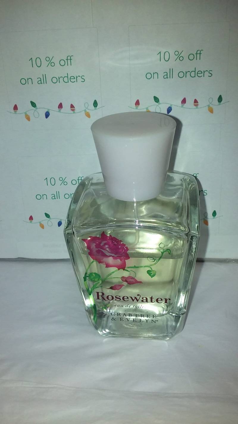 Crabtree Evelyn Rosewater Edt 3, 4 Oz 80% Voll Keine Box von Etsy - somersetantiques1