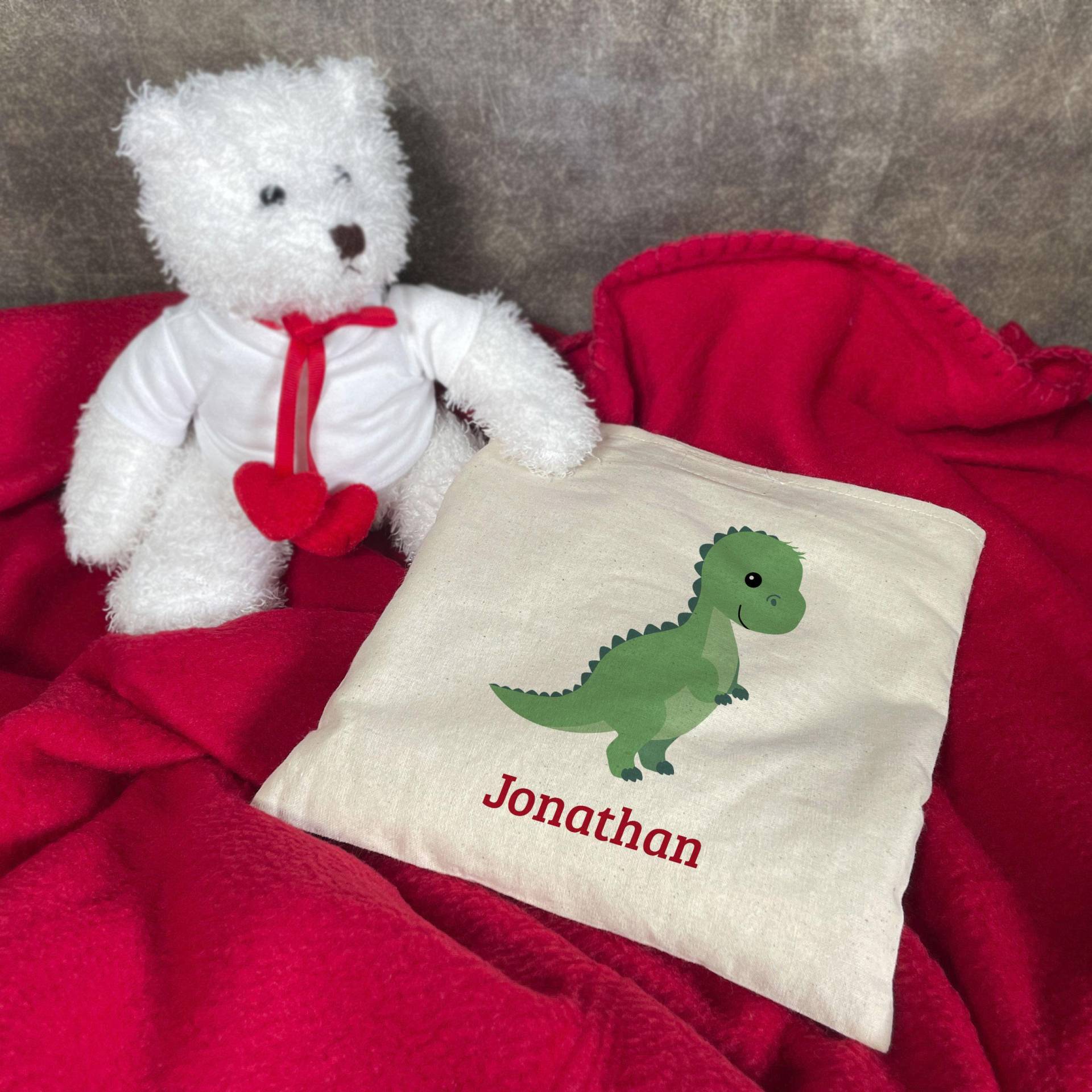 Kinder-Kirschkernkissen Mit Süßen Motiven | T-Rex - Natürliches Wärmekissen von Etsy - stempelfabrikde