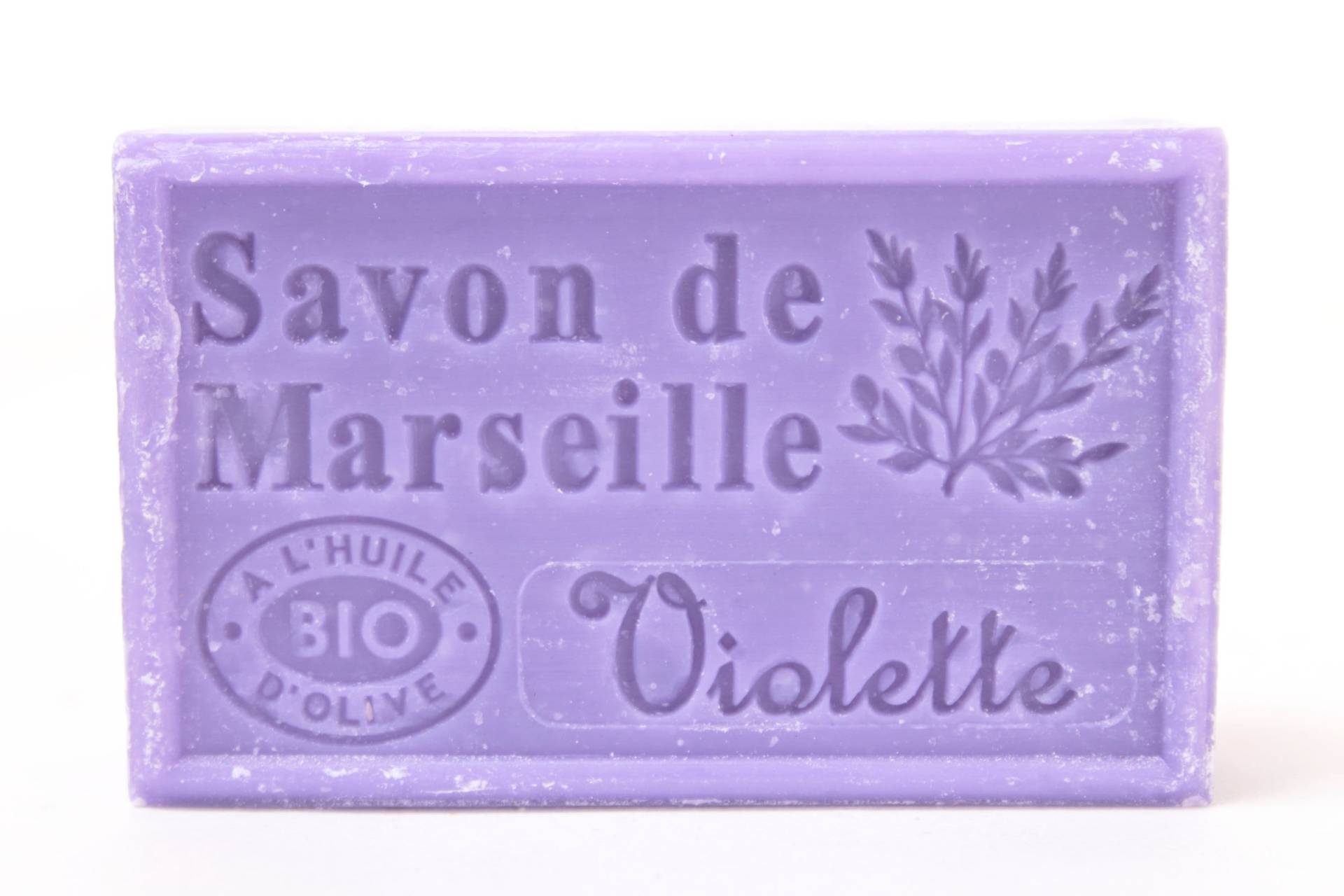 Seife Savon De Marseille Violette(Veilchen 125G Bio Naturseife von Etsy - strandholzshop