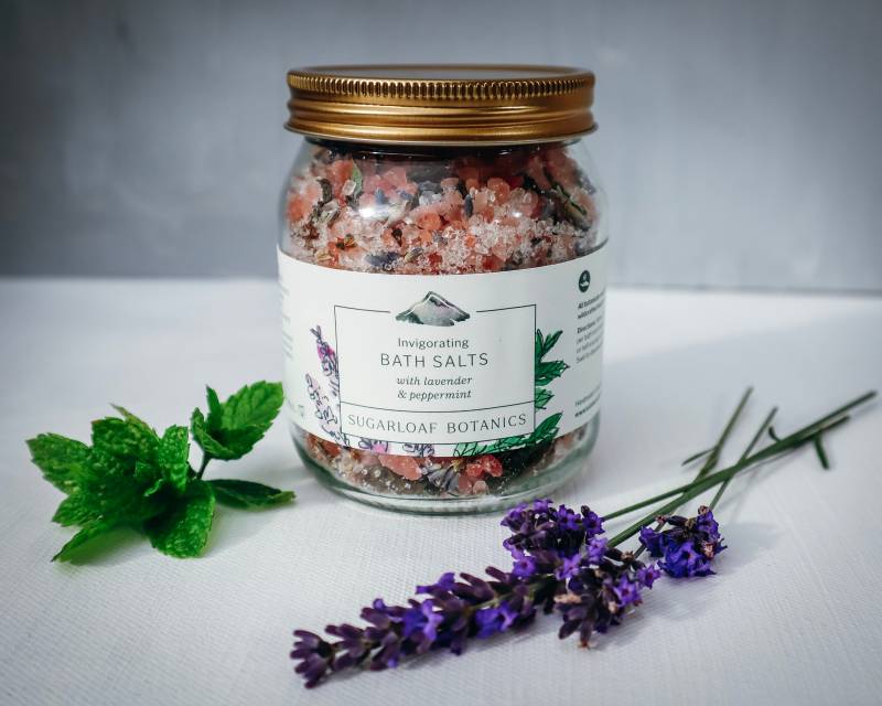 Lavendel Und Pfefferminz Badesalz von Etsy - sugarloafbotanics