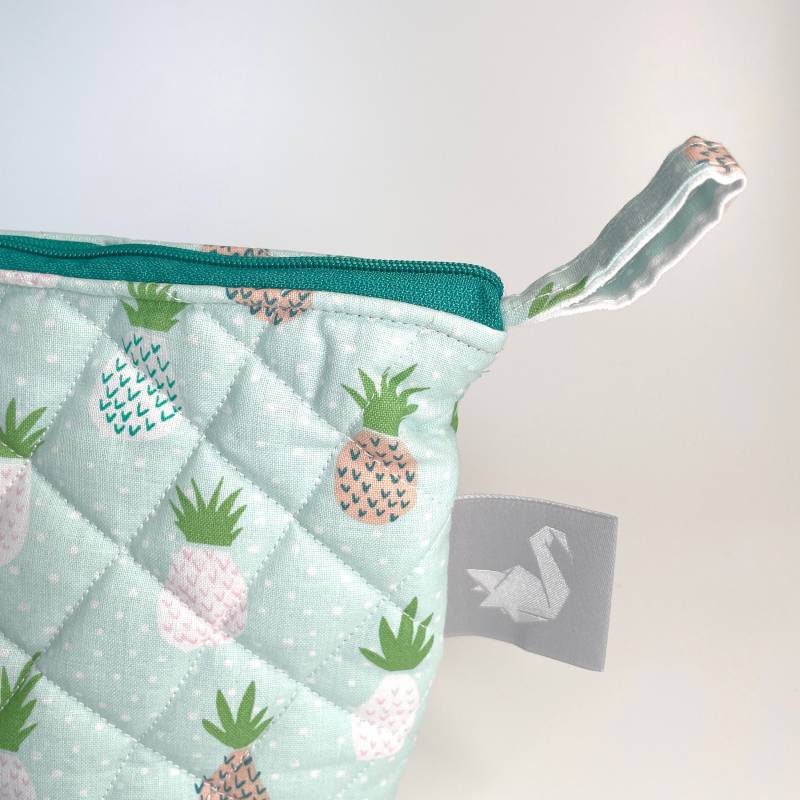 Waschtasche Kulturtasche #ananas von Etsy - swankins