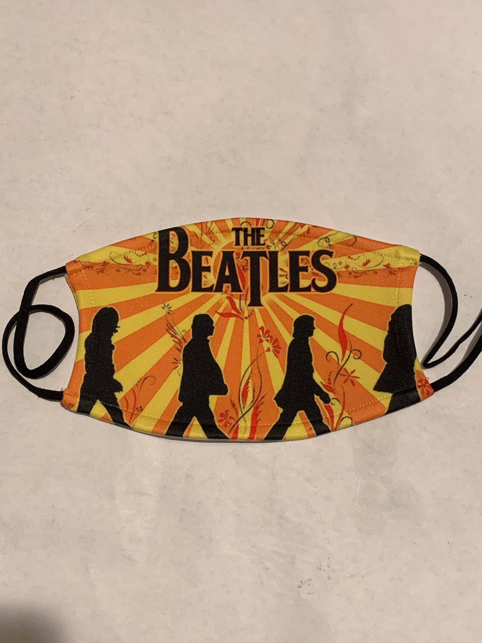 Beatles Musik Gesichtsmaske Bedeckung Mit Filter - Neu von Etsy - theGraphikShop