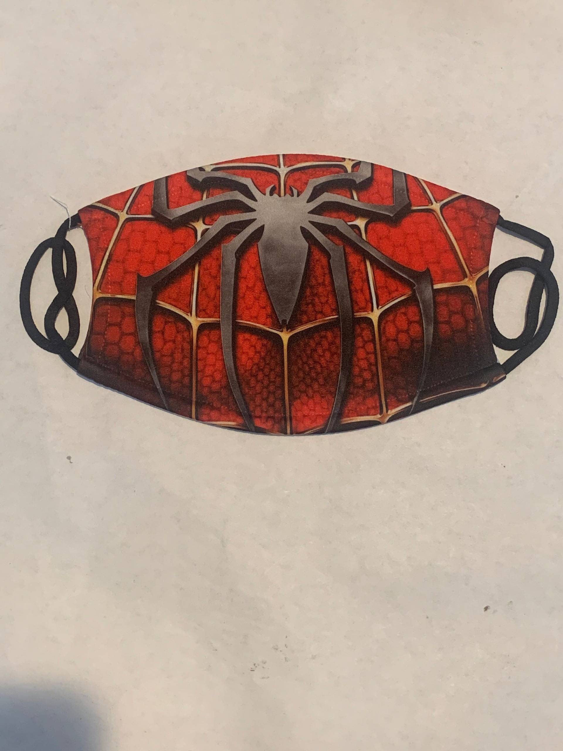 Spider-Man Superheld Gesichtsmaske Mit Filter von Etsy - theGraphikShop