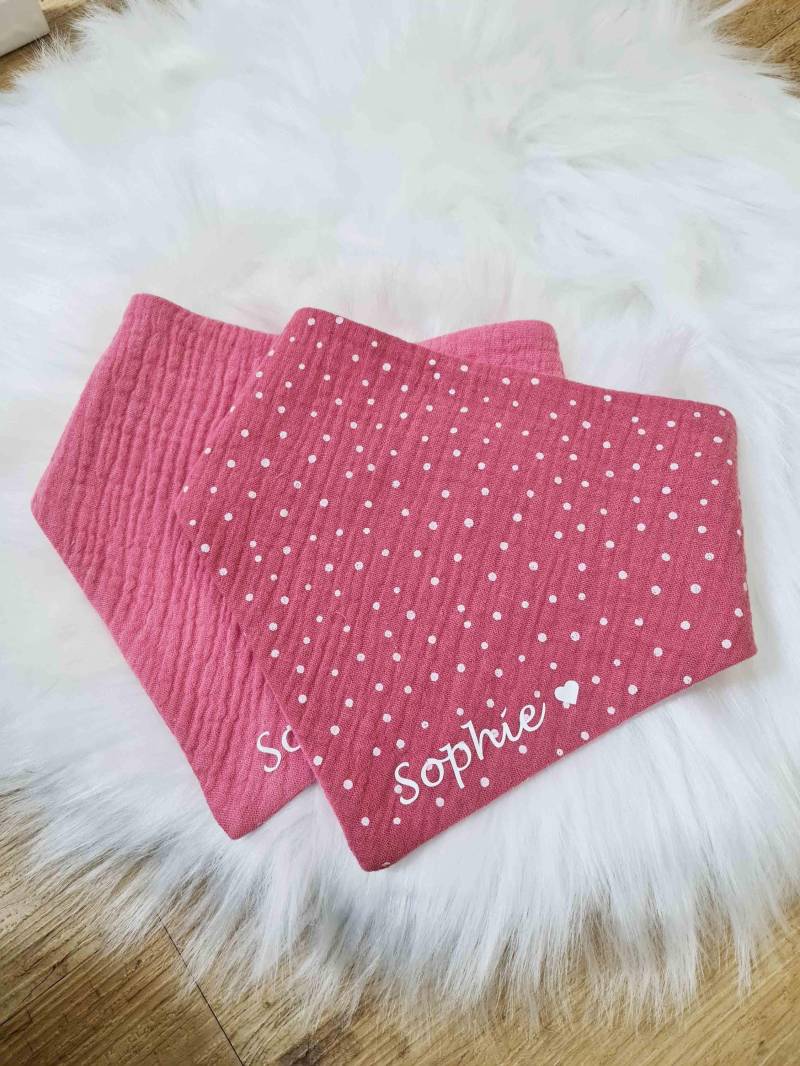 2Er Set Musselin Halstuch/Sabbertuch Spucktuch Babyhalstuch Geschenk Zur Geburt Baby /Sabberlätzchen Mit Namen Personalisiert von Etsy - wirbelwindmode