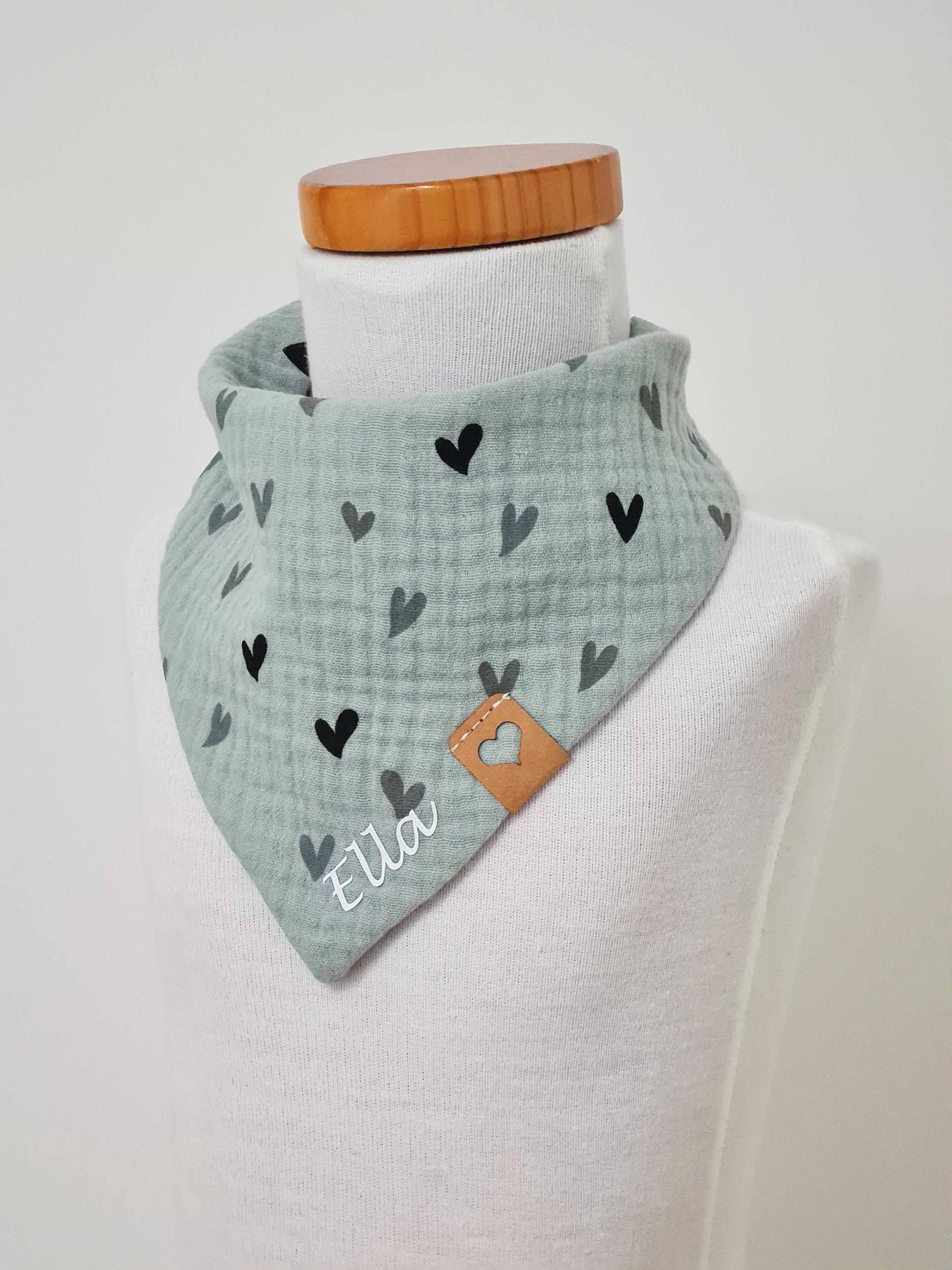 Musselin Halstuch/Sabbertuch Spucktuch Babyhalstuch Geschenk Zur Geburt Baby /Sabberlätzchen Personalisiert Mit Namen von Etsy - wirbelwindkids