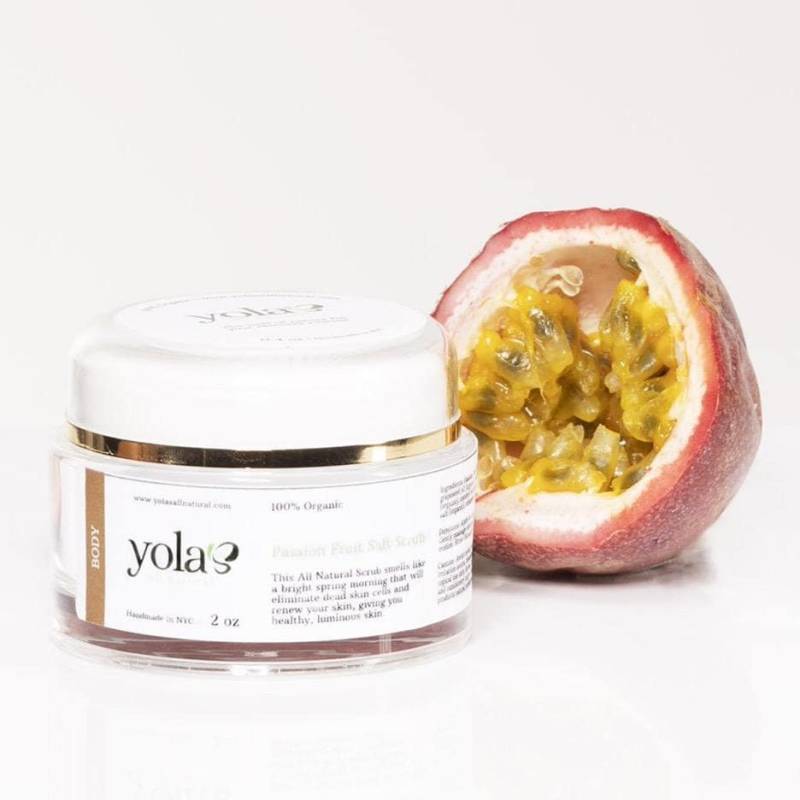 Passionsfrucht-Salzpeeling von Etsy - yolasallnatural