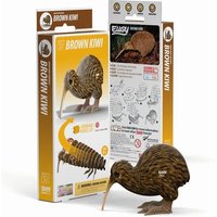 EUGY 3D Bastelset Brauner Kiwi EUGY 3D Bastelset Brauner Kiwi von Eugy