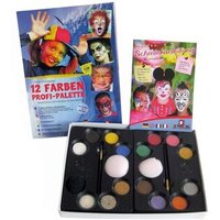 EULENSPIEGEL 212011 12 Farben-Profi-Schmink-Palette EULENSPIEGEL 212011 12 Farben-Profi-Schmink-Palette von Eulenspiegel