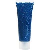 EULENSPIEGEL 907030 Glitzer-Gel Blau-Juwel, 18 ml von Eulenspiegel