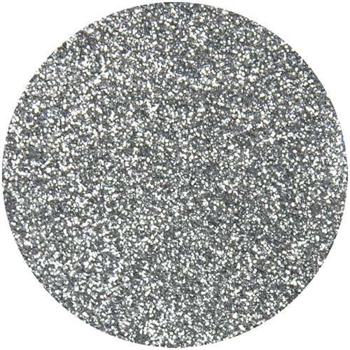 Eulenspiegel 907436 - Bio Glitter Silber, fein, 6 g, biologisch abbaubar, Glitzer für Gesicht & Körper von Eulenspiegel