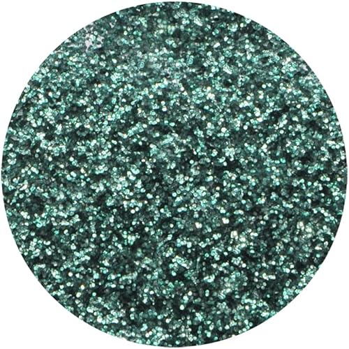 Eulenspiegel 907528 - Bio Glitter Seegrün, 6 g, biologisch abbaubar, Glitzer für Gesicht & Körper von Eulenspiegel