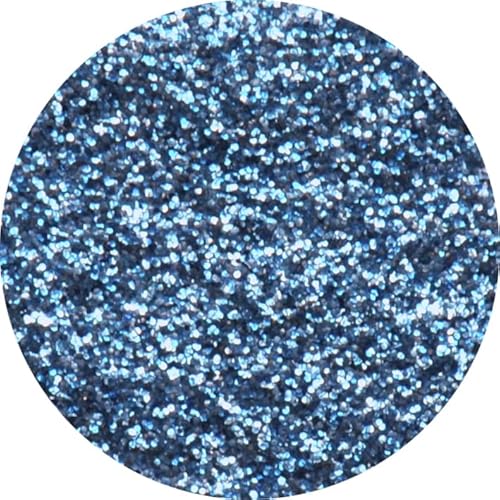 Eulenspiegel 907535 - Bio Glitter Meeresblau, 6 g, biologisch abbaubar, Glitzer für Gesicht & Körper von Eulenspiegel