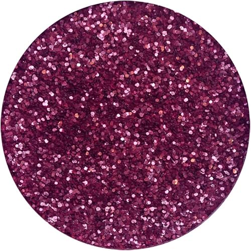 Eulenspiegel 907603 - Bio Glitter Rubinrot, 6 g, biologisch abbaubar, Glitzer für Gesicht & Körper von Eulenspiegel