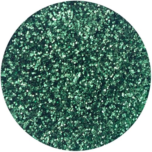 Eulenspiegel 907610 - Bio Glitter Smaragdgrün, 6 g, biologisch abbaubar, Glitzer für Gesicht & Körper von Eulenspiegel