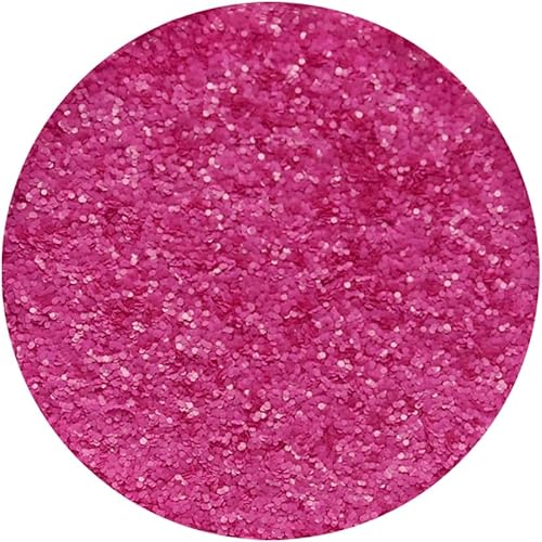 Eulenspiegel 907627 - Bio Glitter Frosted Pink, 6 g, biologisch abbaubar, Glitzer für Gesicht & Körper von Eulenspiegel