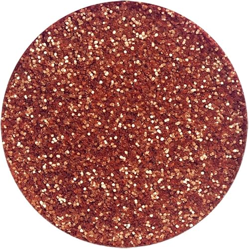 Eulenspiegel 907658 - Bio Glitter Goldenorange, 6 g, biologisch abbaubar, Glitzer für Gesicht & Körper von Eulenspiegel