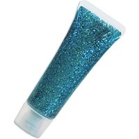 Glitzergel, Grün-Juwel, (holographisch), grünes Glittermakeup, hoch pigmentiert, feine Qualität, 18ml Tube von Eulenspiegel