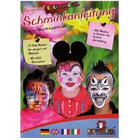 Schminkanleitung, 19 tolle Masken, Schritt-für-Schritt Anleitungen, Autoren Nicole v. Kleist und Ewald Schlitt von Eulenspiegel