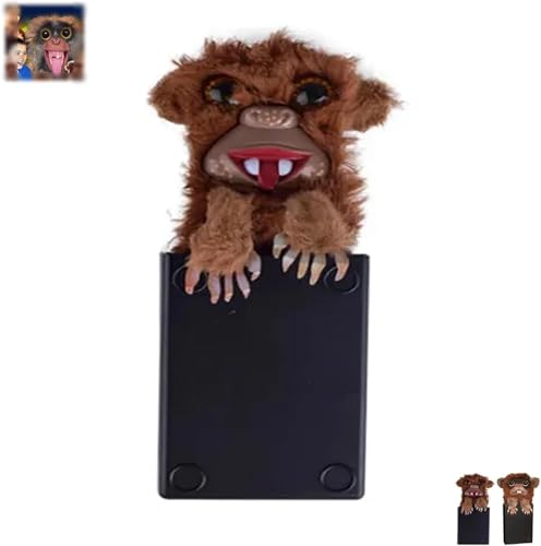 Eunmsi Prank Monkey Toy,2024 Surprise Prank Monkey Toy,Halloween Spooky Prank Monkey Toy,Pop Up Monkey Prank Toys,Mischievous Monkey Toy Gift (Tongue) von Eunmsi