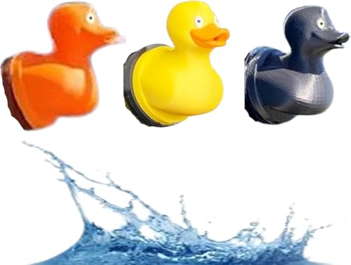 Meet The Ultimate car Accessory: The Fun Middle Finger Spraying Duck,Rubber Ducks, Creative Middle Finger Spraying Duck Gag Gift,Spraying Middle Finger for All Car (3 pcs-Mix, No Middle Finger) von Eunmsi